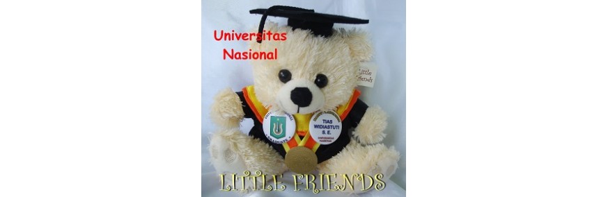 Boneka Wisuda Universitas Nasional